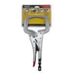 5 Strong Hand 280mm Locking C-Clamp Pliers Round Ends - Image 3