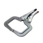5 Strong Hand 280mm Locking C-Clamp Pliers Round Ends - Image 4