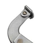 2 x Strong Hand Locking C-Clamp Deep Pliers 480mm Long with Swivel Pad Ends - Image 6