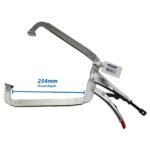5 Strong Hand Locking C-Clamp Pliers 480mm Swivel Pad Ends - Image 4