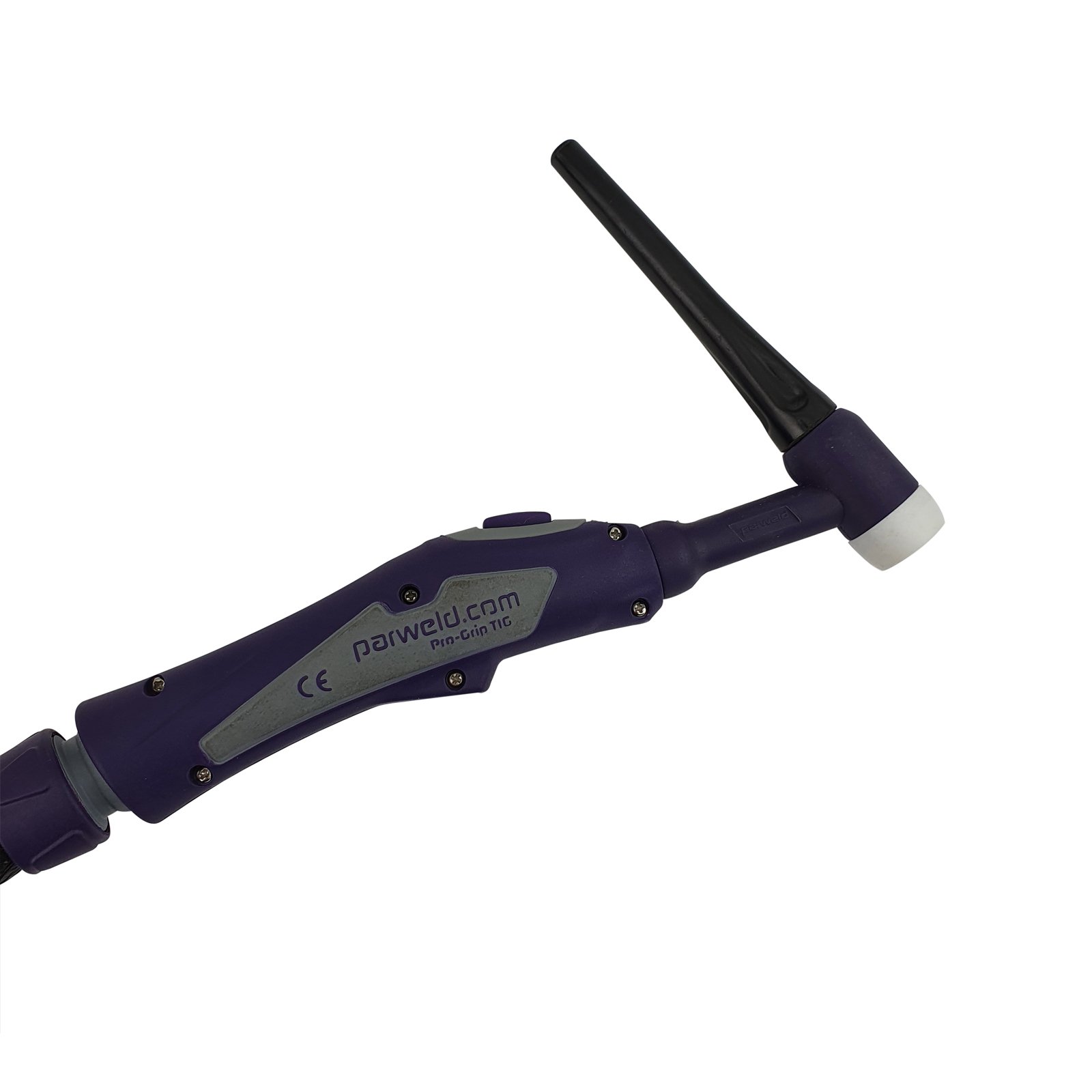 PRO17-12S1UN Parweld TIG Torch - 170 Amp - 3.8 Meter - WP17 - Air Cooled - Image 1