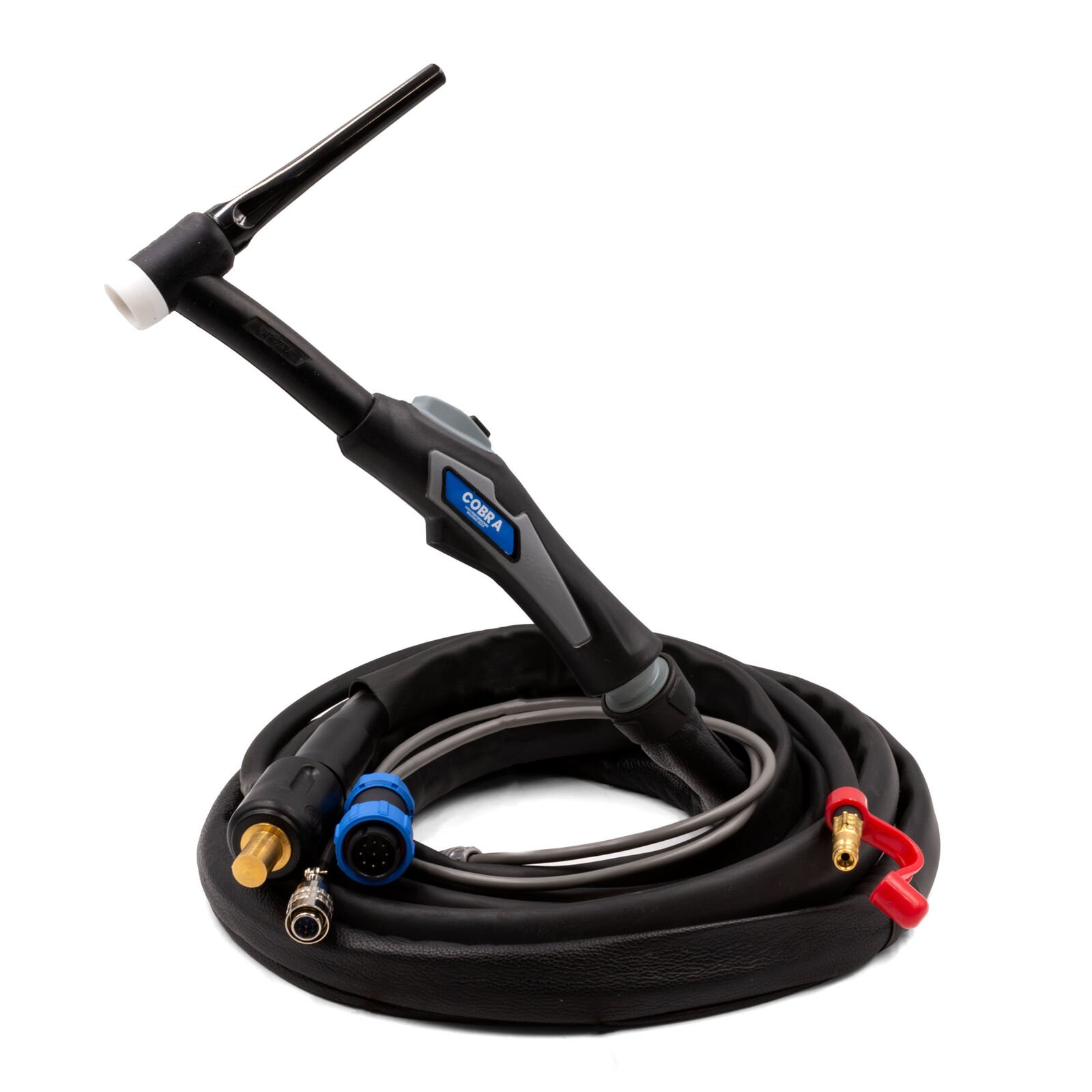 8m SR-17 150 Amp 8 Meter Tig Torch to suit Unimig ACDC Welders - Dinse 35-50