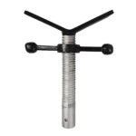 2x Heavy Duty Welding Pipe Stand 1135kg Adjustable Height - Image 3