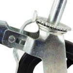 200mm (8"x2") Rubber Coated Castors for 2 Ton Pipe Stand 900 lbs (410kg) Load Rating - 1 E - Image 3