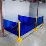 20 x Screen Welding Bay Fit out Kit - Retractable Welding Screen / Curtain - 6m long