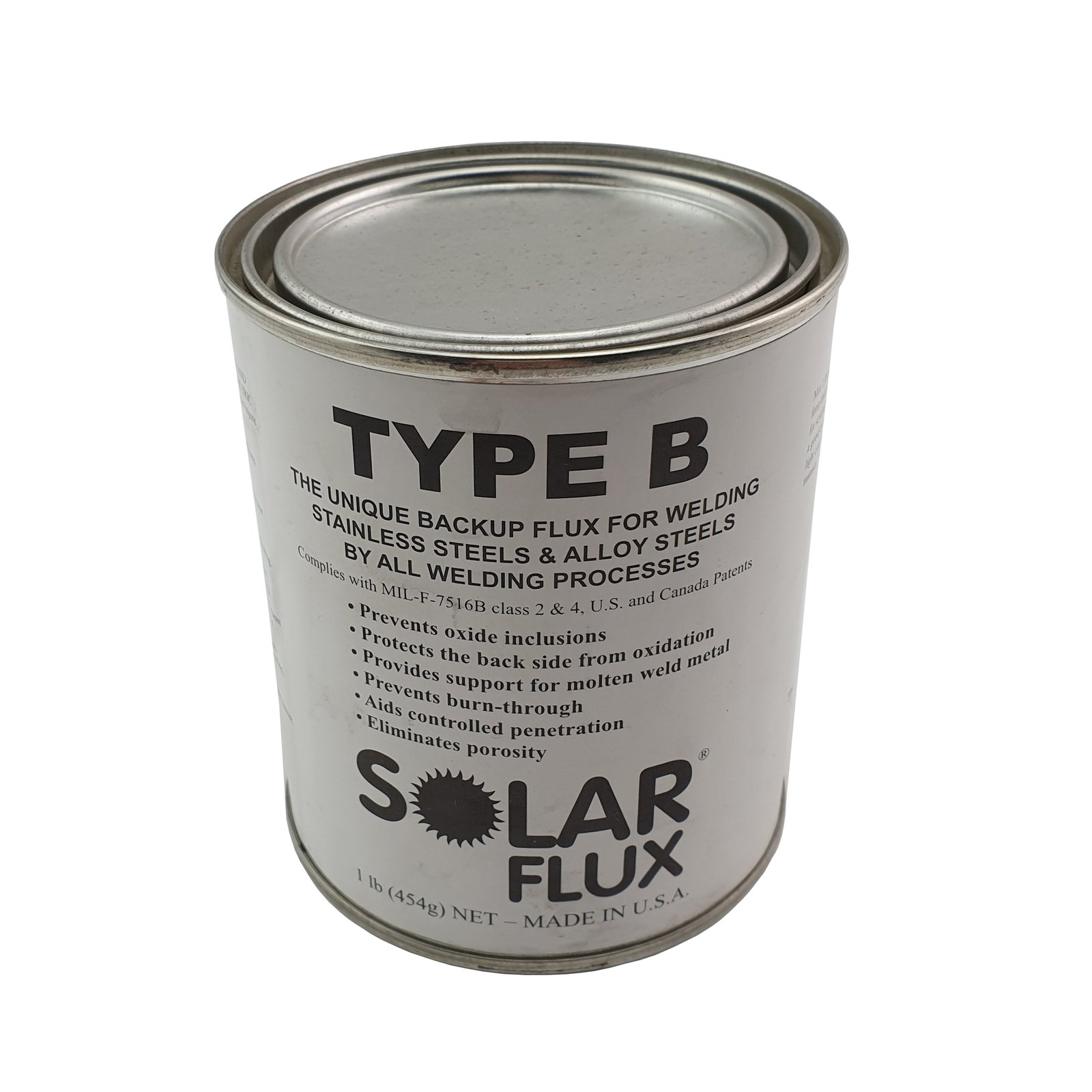 Type B Solar Welding Flux 1Lb - Purge Replacement