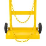 D Size Gas Cylinder Trolley Telescopic Rubber Wheels - Image 6