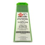 1.6mm LaYZr CK Chartreuse TIG Tungsten Electrodes - 10 Each - Image 3