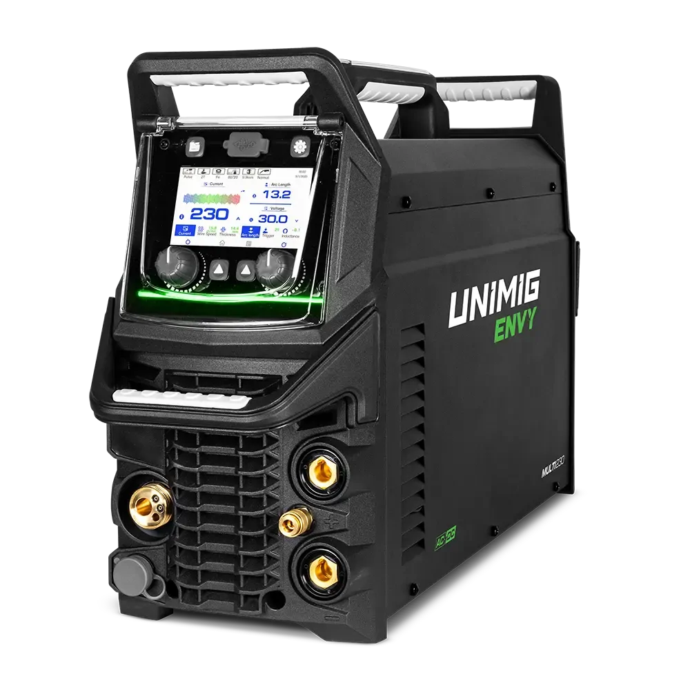 Unimig ENVY 4 in 1 MULTI 230 AC/DC Pulse MIG/TIG/STICK Welder