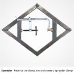 2x Strong Hand 4-IN-1 Utility Clamp 115mmx80mm - Image 3