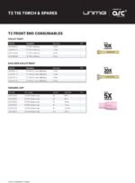 T2/T3W TIG Ceramic Cup Size 5 T2CC05-8mm - Image 5