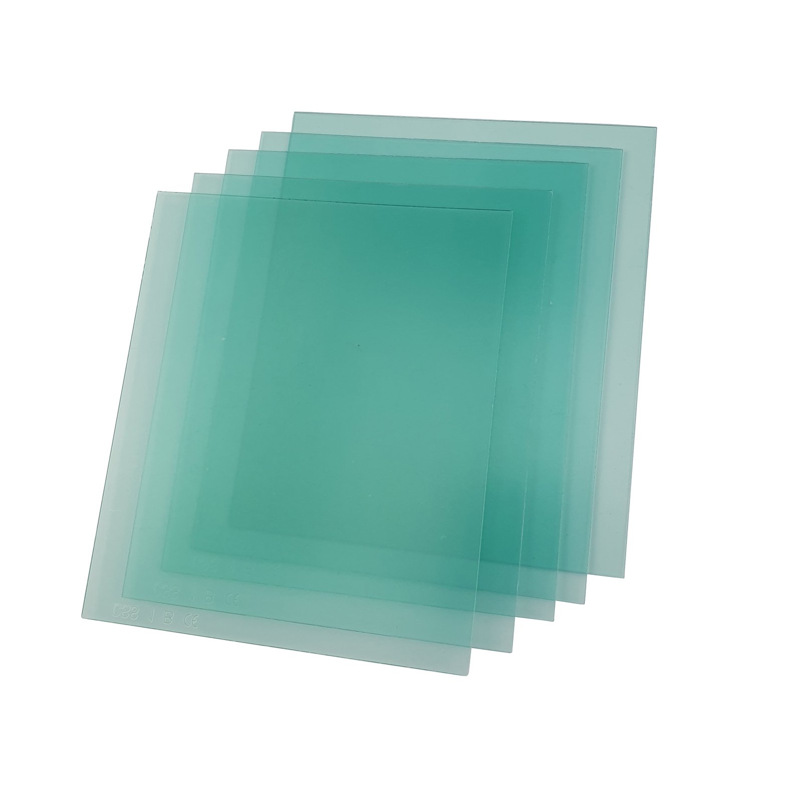 5 x UNIMIG Style Outer Lens 133mm x 114mm to Suit P1004 / RWX6000 / RWX8000 Welding Helmet