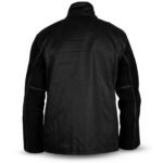 UNIMIG Rogue - LARGE - Black Leather Sleeved Welders / Welding Jacket - Image 2