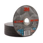 3M Silver 5" 125mm X 1.6mm 71256 Cutting Disc - Inox Steel Cut-Off Wheel - 100 Each - Image 4