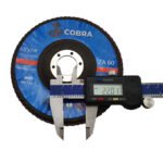 COBRA 5" 125mm 60 Grit Flap Disc 100 Pack - Image 4