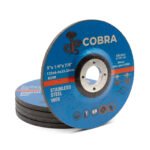 100 Cobra 5"x6mm INOX Steel Grinding Disc 125mm