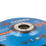 100 Cobra 5"x6mm INOX Steel Grinding Disc 125mm - Image 5