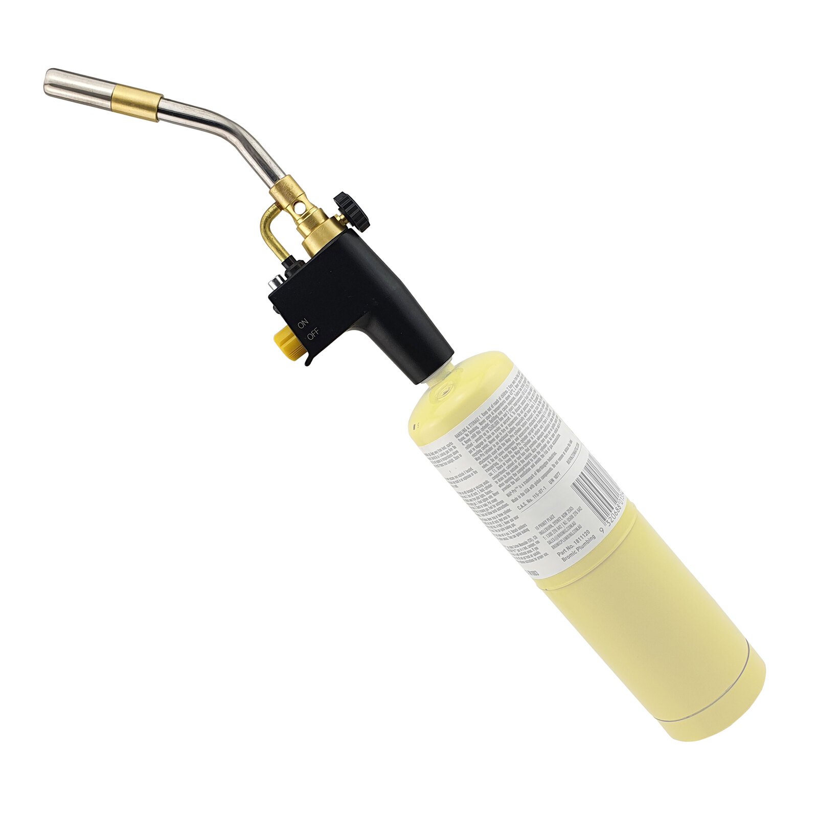 TS8000 Style Mapp Turbo Blow Heating Torch w/ Trigger Start Bernzomatic Style