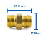 5/8 UNF Hose Joiners WB34 & WB35 Set - Oxy | Acetylene | LPG - Image 5