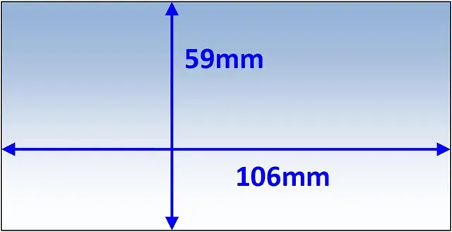 10x Weldclass Promax 350 Inner Lens 106x59mm Clear