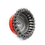 Twist Knot Cup Brush 120mm M14x2 - Mild Steel - Suits 7" and 9" Grinder - 1 Each - Image 2