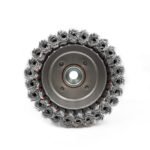 Twist Knot Cup Brush 120mm M14x2 - Mild Steel - Suits 7" and 9" Grinder - 1 Each - Image 4