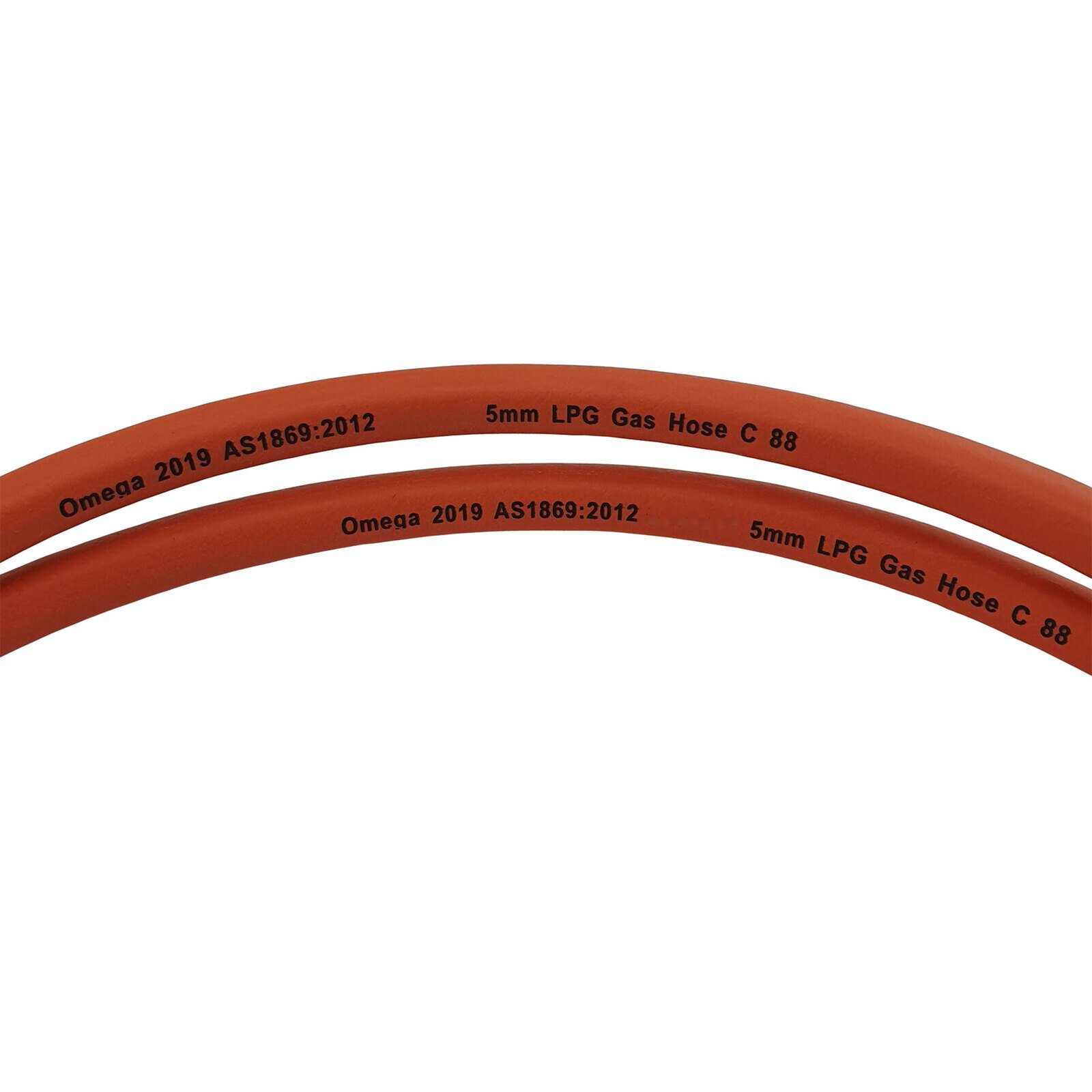 WH10005-LP-5m 5m LPG Gas Hose 5mm - No Fittings - Image 1