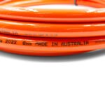 2 Meter LPG Gas Hose 8mm No Fittings - Orange Welding Cooking Hose Stove - Image 2