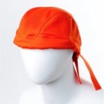 Orange Welders Bandana Cap Skull Rag 1x