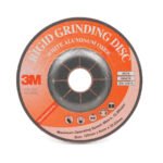 3M 5" 125mm x 6mm 36 Grit White Aluminium Rigid Grinding Disc - 50 Each - Image 2