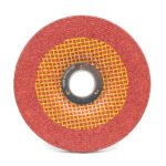 3M 5" 125mm x 6mm 36 Grit White Aluminium Rigid Grinding Disc - 50 Each - Image 3