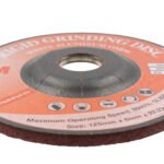 3M 5" 125mm x 6mm 36 Grit White Aluminium Rigid Grinding Disc - 50 Each - Image 4