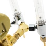COBRA Argon Side Entry Purge Regulator - 2 x Flow Meters for Purging Gas Dual Flow - Image 3