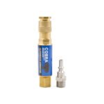 COBRA Oxygen Gas Flashback Arrestor Quick Connect Coupler Regulator End - Image 6