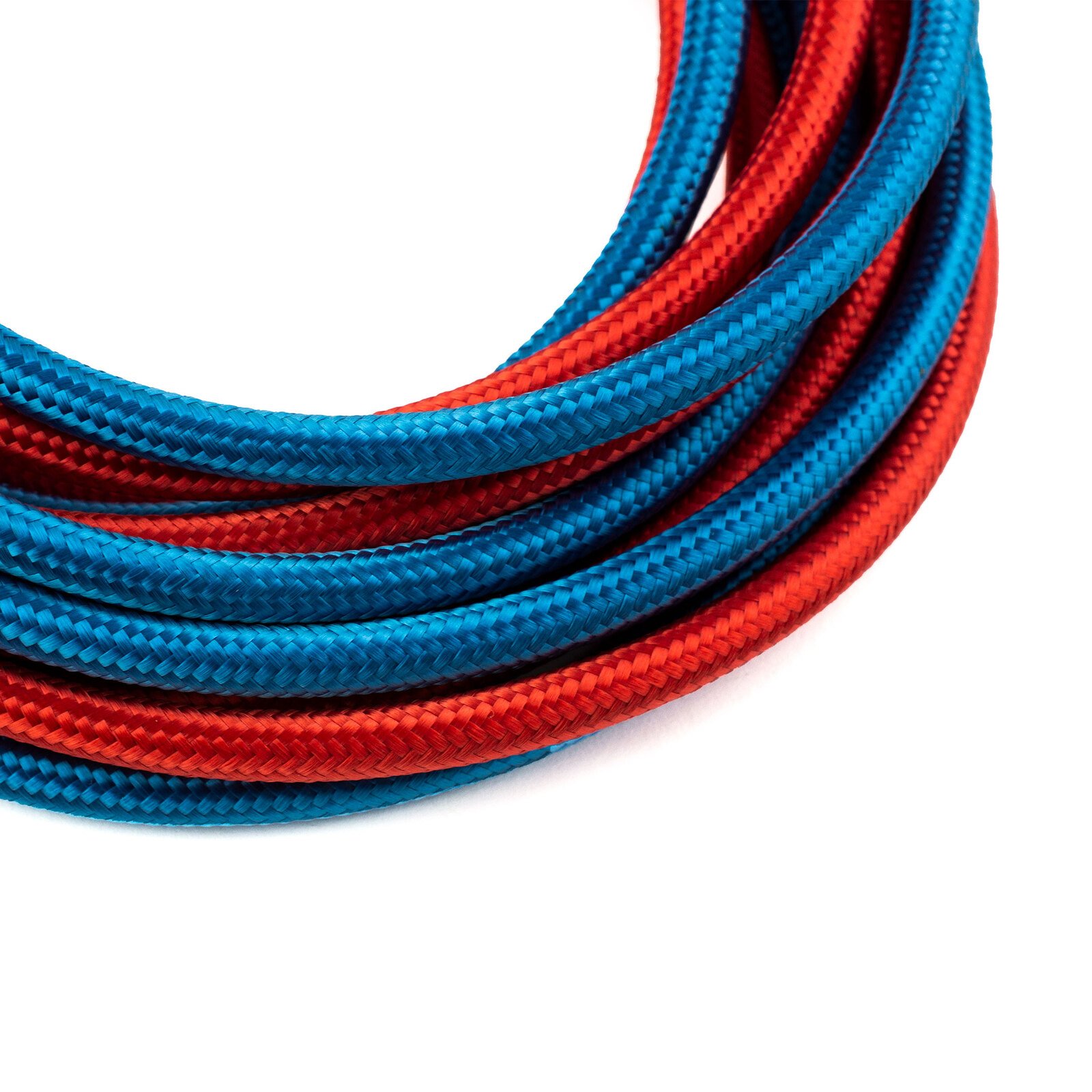 3mm Braided Flexi Hose 2m for Little Torch Red/Blue