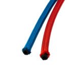 3mm Braided Flexi Hose for Little Torch - 3m  - Red and Blue - Image 2